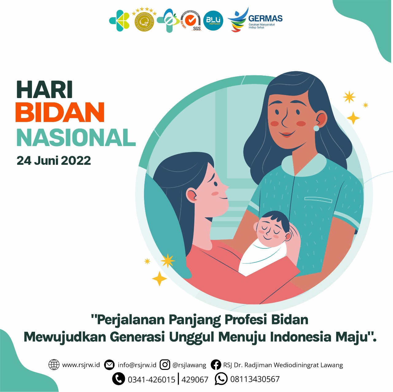 PERINGATAN HARI BIDAN NASIONAL 24 JUNI 2022